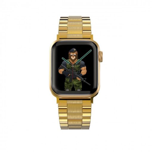 بند واچ Green Lion مدل Metallic Grande مناسب Apple Watch