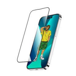 محافظ صفحه نمایش Green Lion مدل 3D Silicone HD Glass مناسب IPhone 14 pro max